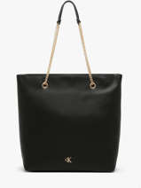 Schoudertas Minimal Mono Calvin klein jeans Zwart minimal mono 4F3204G